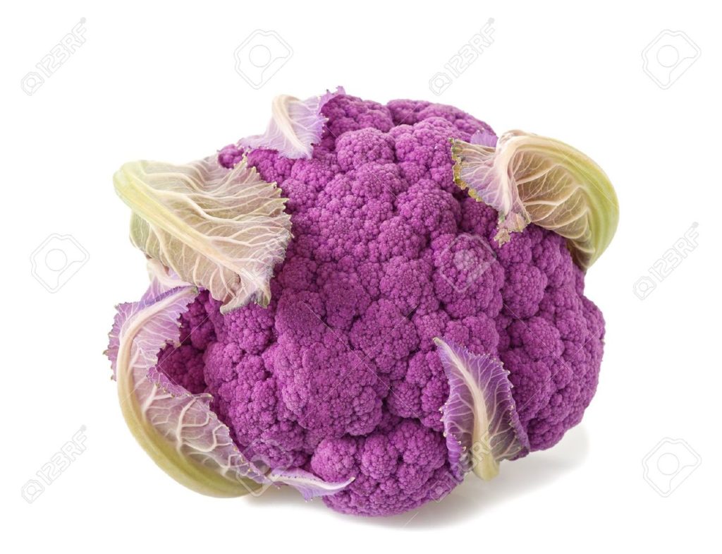 Цветная капуста фиолетового цвета